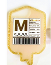 Liquid Melanin IV Bag Retractable Badge Reel