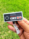 Original Nintendo Nostalgia Controller ID Retractable Badge Reel