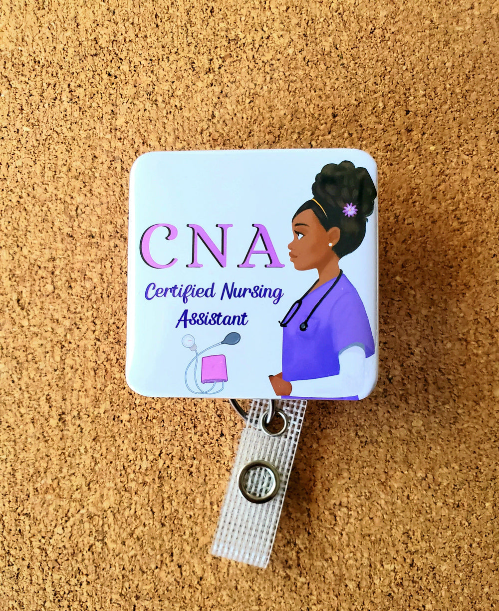 CNA ID Badge Reel