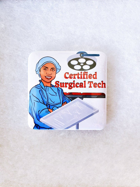 Certified Surgical Tech Badge Reel