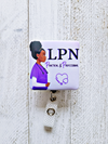LPN ID Badge Reel