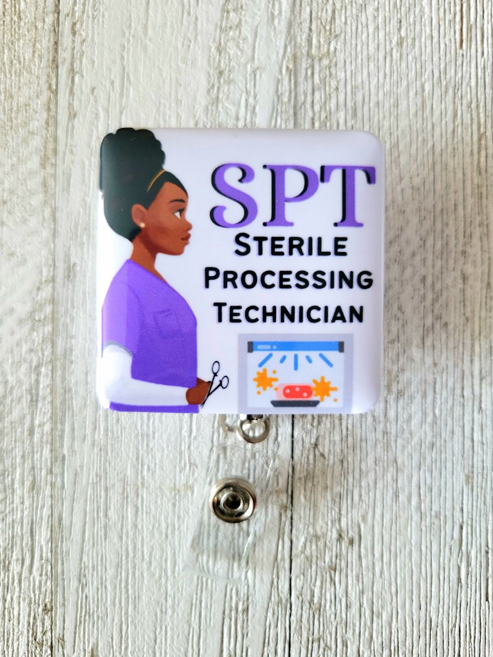 Badge Clip Sterile Processing 